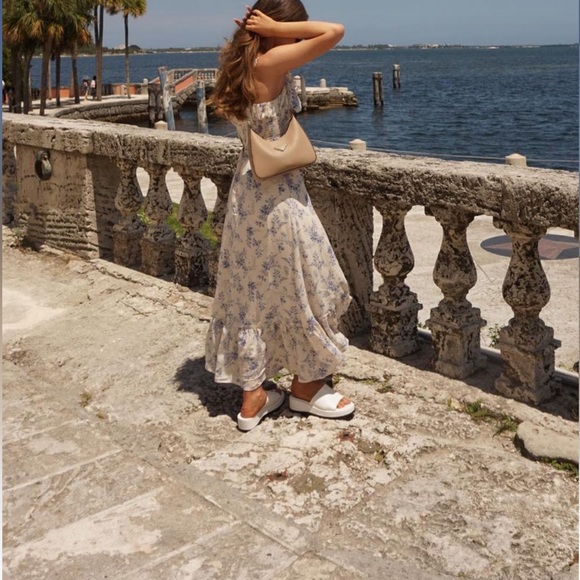 Princess Polly white platform slides - Picture 4 of 13